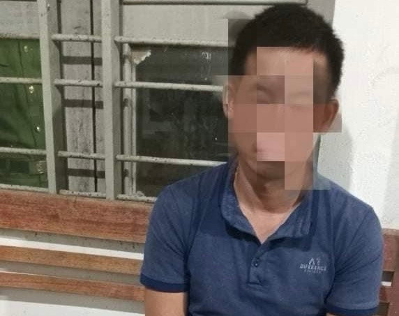 T.N.T tại cơ quan Công an. Ảnh: CACC