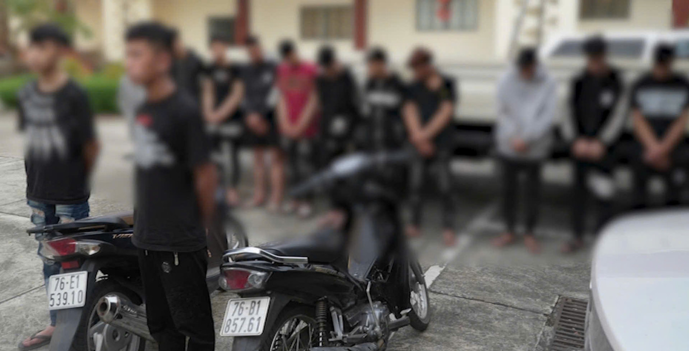 Các đối tượng liên quan đến vụ án mạng.