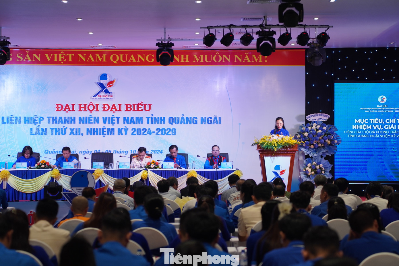 Đại hội có 2500 đại biểu chính thức đại diện cho hơn 300.000 hội viên, thanh niên toàn tỉnh Quảng Ngãi.