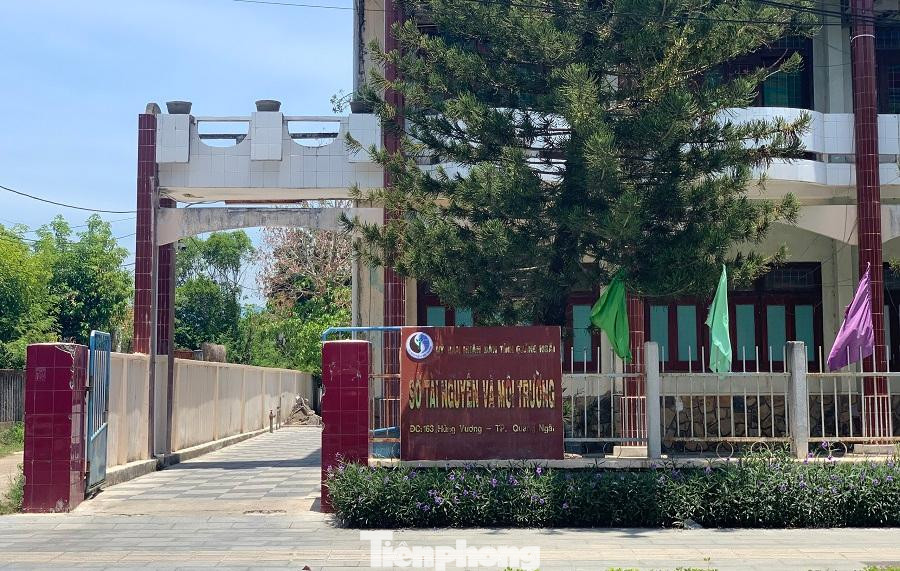 Sở TN&amp;MT tỉnh Quảng Ngãi.