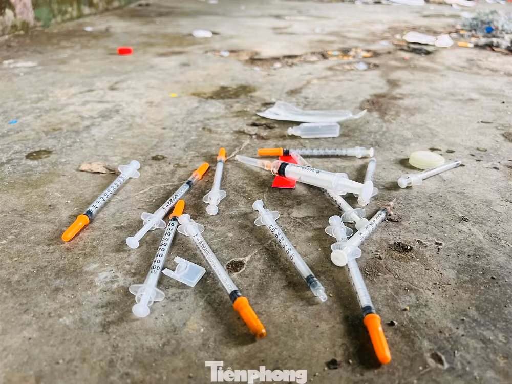 Các đối tượng tụ tập tiêm chích ma túy nhiều nhất ở trong các căn nhà hoang nằm gần đường Cao Bá Quát và bãi cỏ gần đường Hồ Xuân Hương (gần điểm trồng cây đa 200 tuổi). Các đối tượng tụ tập tiêm chích ma túy nhiều nhất ở trong các căn nhà hoang nằm gần đường Cao Bá Quát và bãi cỏ gần đường Hồ Xuân Hương (gần điểm trồng cây đa 200 tuổi).
