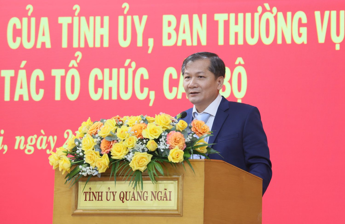 Ban Thường vụ Tỉnh ủy Quảng Ngãi thống nhất giao ông Nguyễn Phú Đức - Phó Tổng Biên tập Báo Quảng Ngãi sau sáp nhập điều hành hoạt động của Báo Quảng Ngãi.