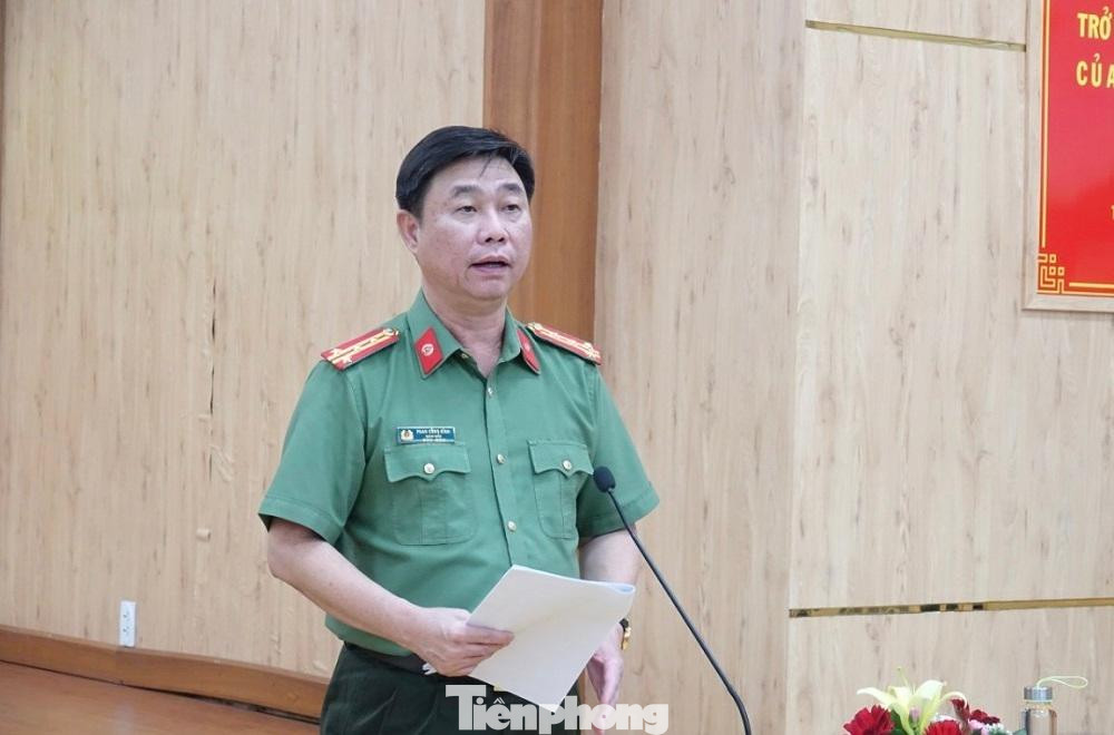 Đại tá Phan Công Bình - Giám đốc Công an tỉnh Quảng Ngãi.