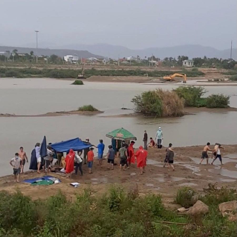 Hiện trường nơi xảy ra vụ việc.