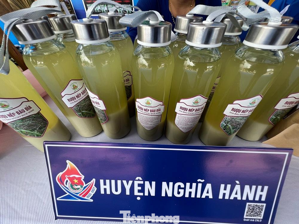 Sản phẩm đặc trưng của các huyện, thị Đoàn trên địa bàn tỉnh Quảng Ngãi đều được giới thiệu tại đây.