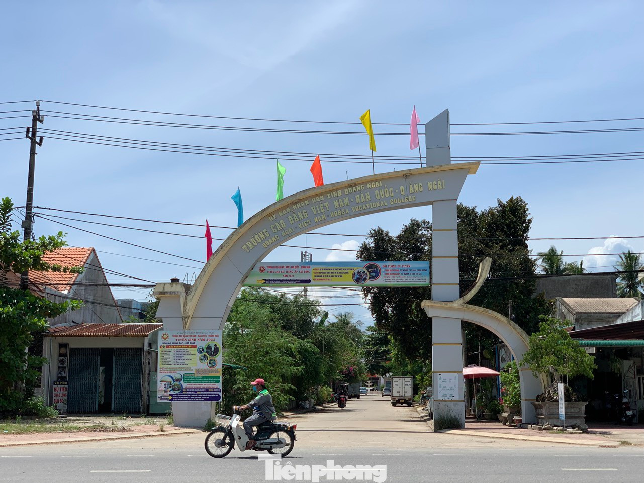 Trường CĐ nghề Việt - Hàn ở Quảng Ngãi.