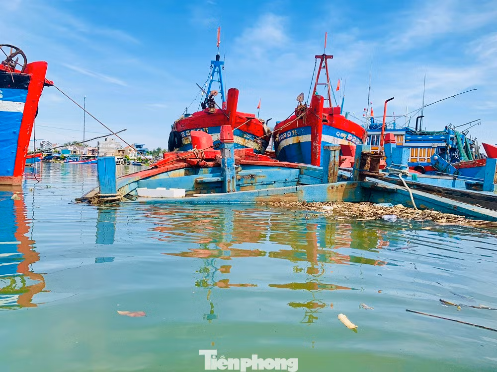 Đa phần số tàu cá bị bỏ, chìm tại cửa sông Phú Này đều là của ngư dân xã Nghĩa Phú và Nghĩa An, TP Quảng Ngãi. Đa phần số tàu cá bị bỏ, chìm tại cửa sông Phú Này đều là của ngư dân xã Nghĩa Phú và Nghĩa An, TP Quảng Ngãi.