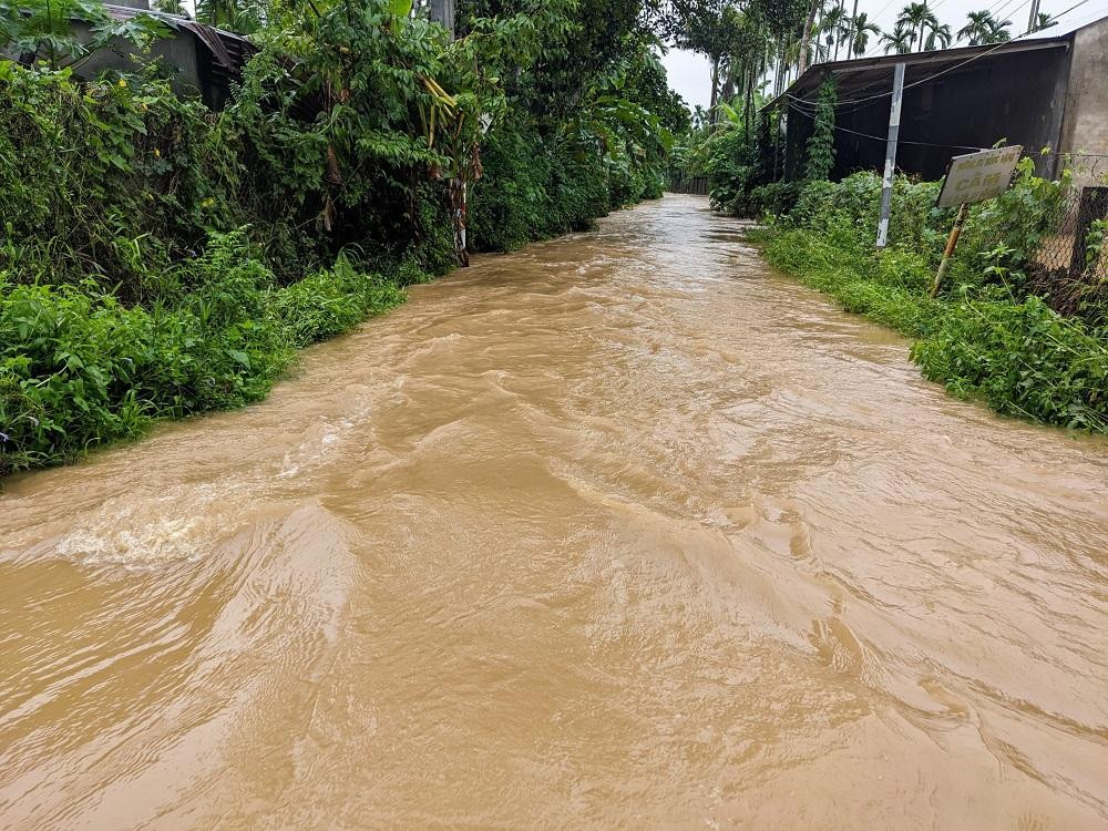 “Đặc biệt, khoảng 1h30 ngày 11/10, một đợt mưa to, gió lớn đã làm đổ trụ điện bê tông ly tâm 10,5 m tại xã Bình Hiệp, gây mất điện 12 trạm biến áp. Ngay sau đó, ngành Điện lực đã tập trung xử lý đến 10 giờ cùng ngày, dựng lại trụ điện và đóng điện trở lại”, ông Dụng nói thêm.