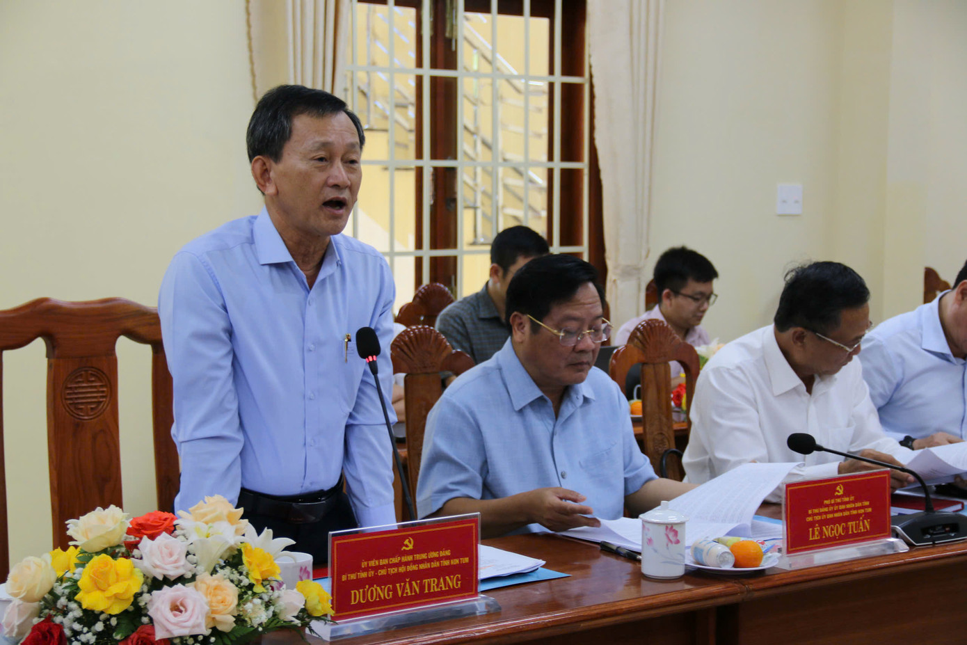 Ông Dương Văn Trang - Bí thư Tỉnh ủy Kon Tum.