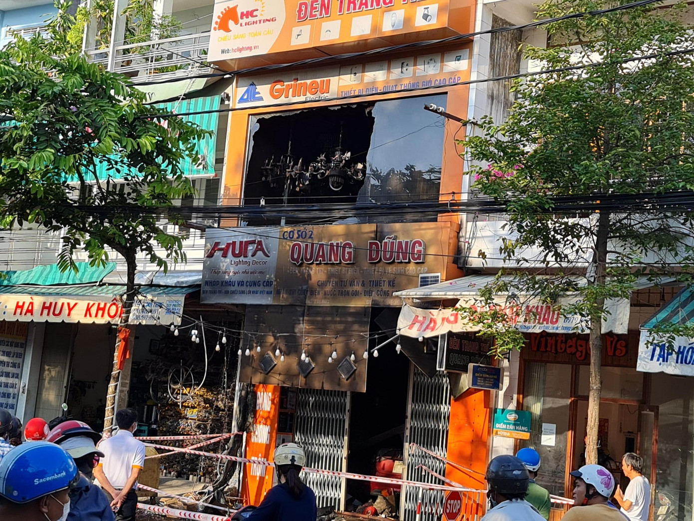 Ngôi nhà xảy ra vụ cháy, khiến 4 người tử vong. Ảnh: N.N Ngôi nhà xảy ra vụ cháy, khiến 4 người tử vong. Ảnh: N.N