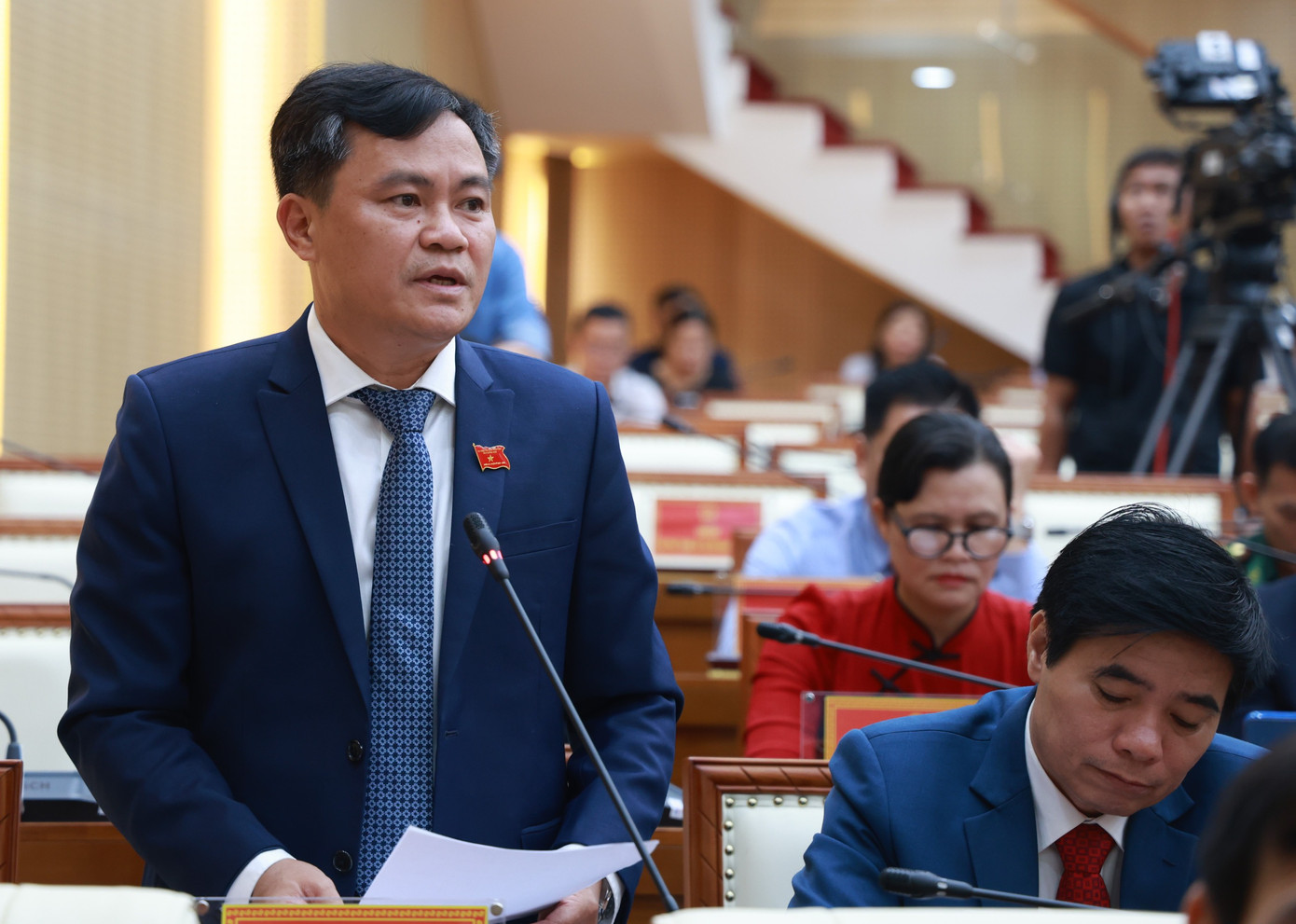 Giám đốc Sở NN&amp;PTNT tỉnh Quảng Ngãi Hồ Trọng Phương.