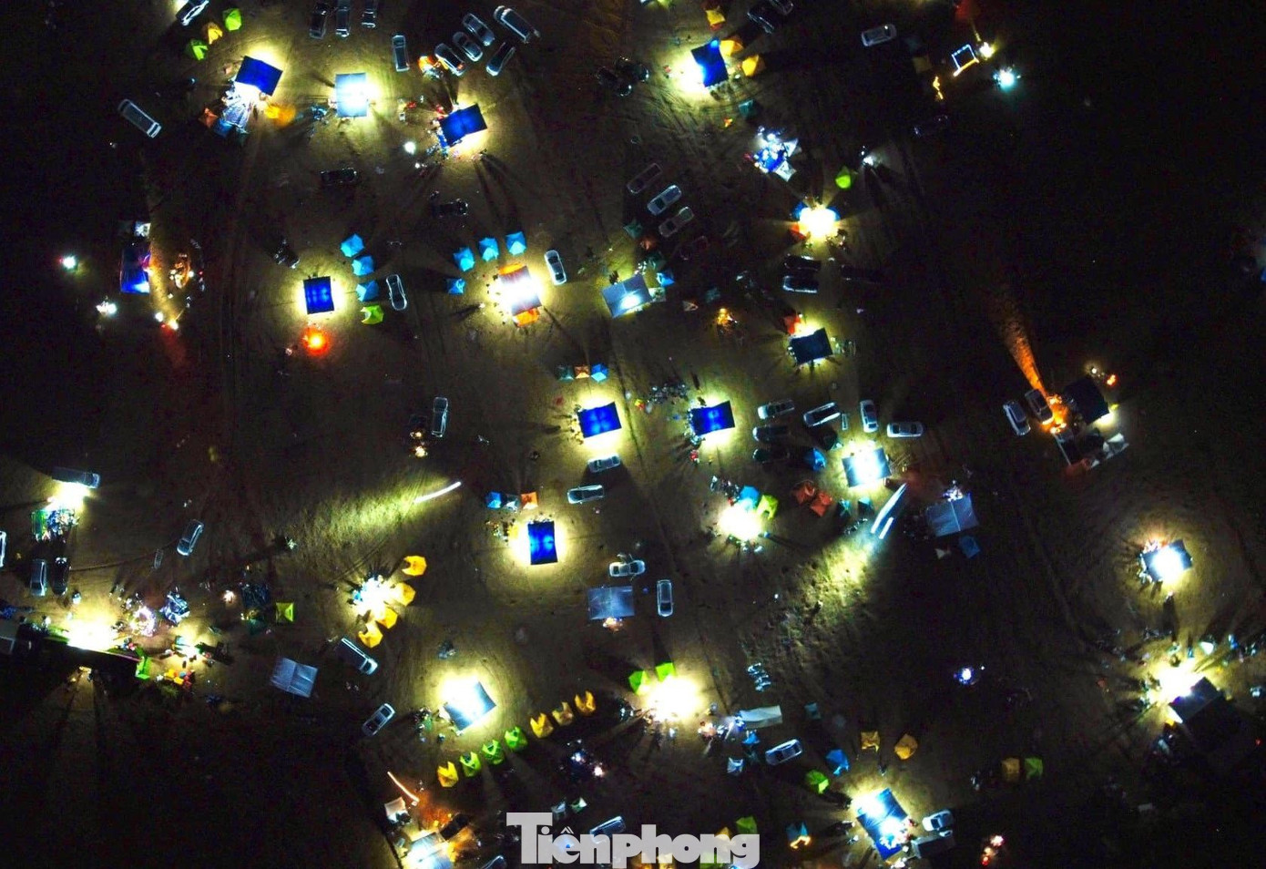 Đêm về trên thảo nguyên Bùi Hui. Ảnh: GREENCAMP.