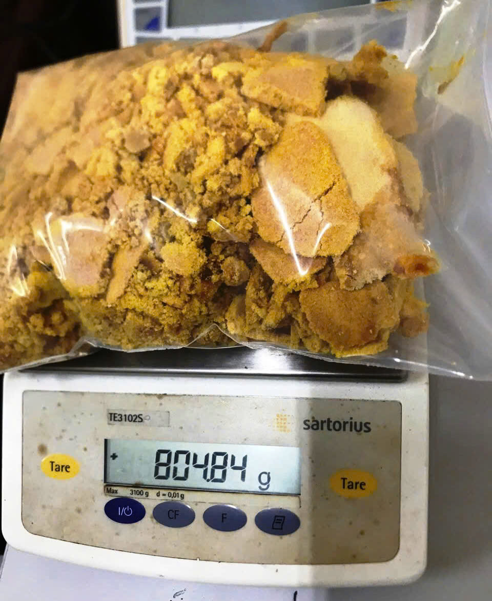 Ma túy "nước vui" dạng bột. Ảnh: CACC Ma túy "nước vui" dạng bột. Ảnh: CACC