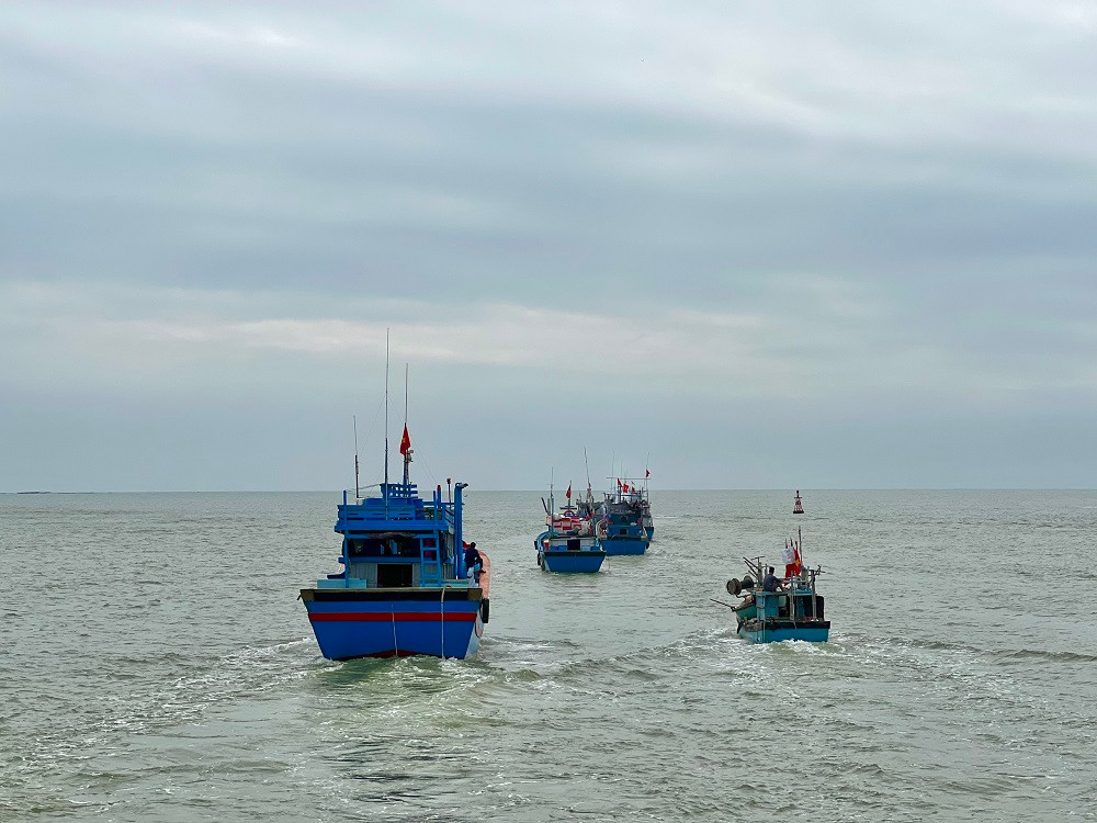 Toàn tỉnh Quảng Ngãi hiện có hơn 4.500 tàu cá, khoảng 38.000 ngư dân; trong đó, tàu cá có chiều dài từ 15m trở lên hoạt động vùng khơi gần 3.300 tàu.