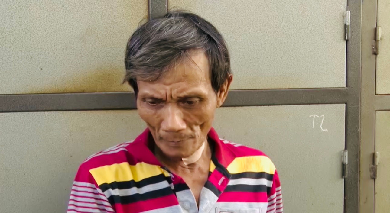 Bị can Lê Đình Thuyết.