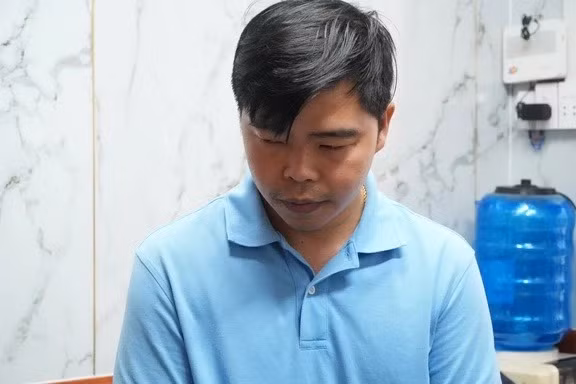 Nguyễn Phi Điệp - Giám đốc Công ty TNHH TMDV cầm đồ Đại Lộc Phát, bị tạm giữ hình sự. Ảnh: THÀNH SỰ