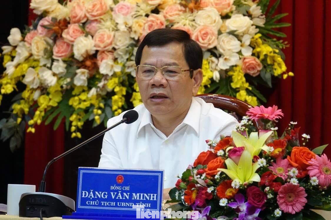 Chủ tịch UBND tỉnh Quảng Ngãi Đặng Văn Minh