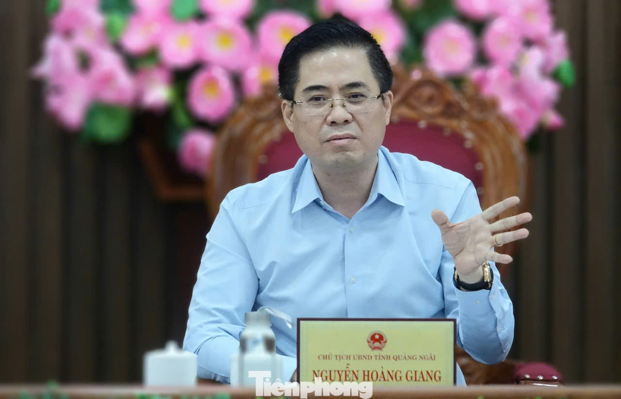 Ông Nguyễn Hoàng Giang - Chủ tịch UBND tỉnh Quảng Ngãi.