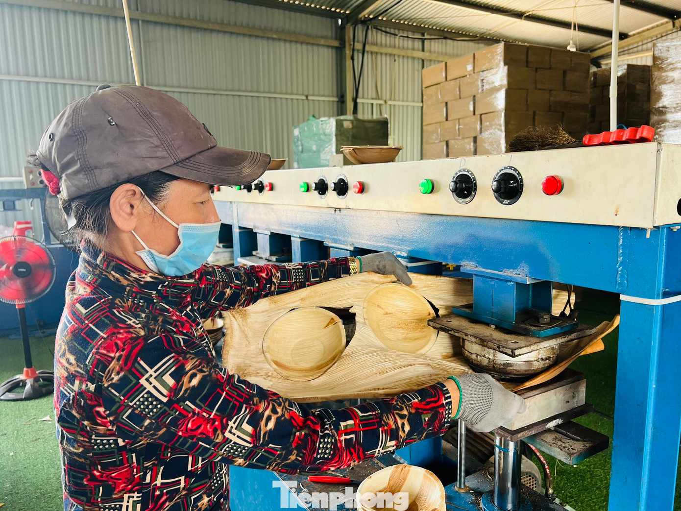 Hiện cơ sở của anh giải quyết công ăn việc làm liên tục cho 15 lao động. “Tôi làm ở cơ sở sản xuất sản phẩm từ mo cau từ khi thành lập đến nay, công việc cũng rất nhẹ nhàng và đơn giản, phù hợp với lao động nữ lớn tuổi. Trung bình thu nhập mỗi tháng khoảng 6 triệu đồng, lúc hàng nhiều thì cao hơn, ở quê mà thu nhập vậy là cao rồi”, bà Lê Thị Thinh (61 tuổi, trú xã Hành Trung, huyện Nghĩa Hành) nói.