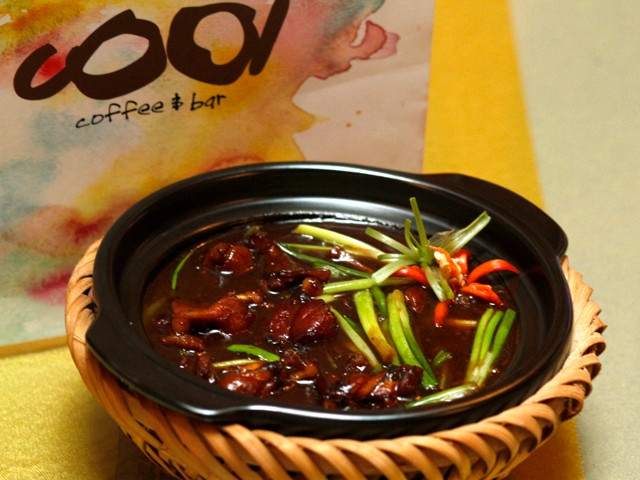 Cháo ếch tại quán