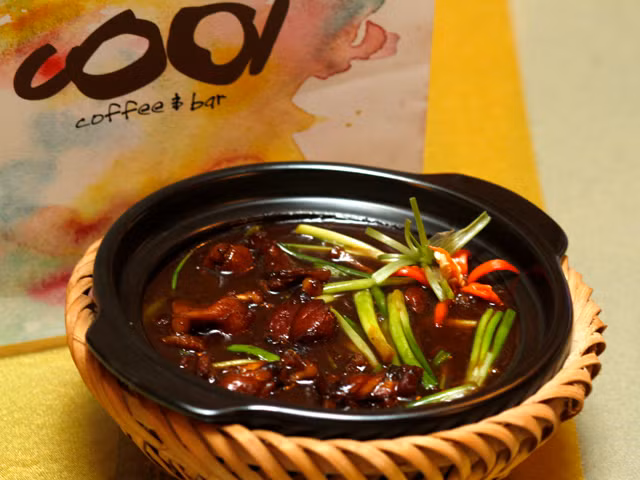 Cháo ếch tại quán