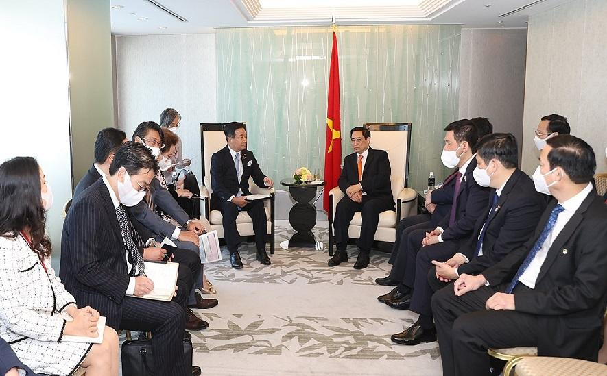 Thủ tướng tiếp lãnh đạo Tập đoàn Sumitomo – Đối tác của Tập đoàn BRG Việt Nam (ảnh Nhật Bắc)