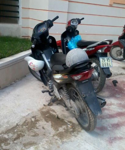 Chiếc xe bị đánh cướp đã về với chủ. Chiếc xe bị đánh cướp đã về với chủ