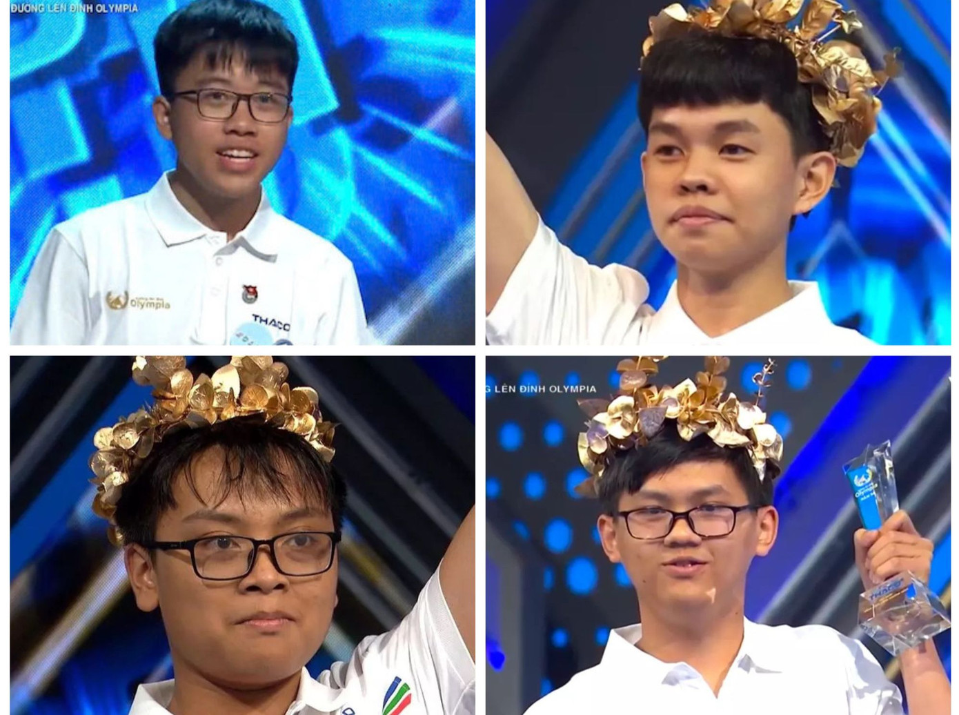 4 thí sinh xuất sắc sẽ tham gia tranh tài ở trận chung kết Đường lên đỉnh Olympia năm 2024. 4 thí sinh xuất sắc sẽ tham gia tranh tài ở trận chung kết Đường lên đỉnh Olympia năm 2024.