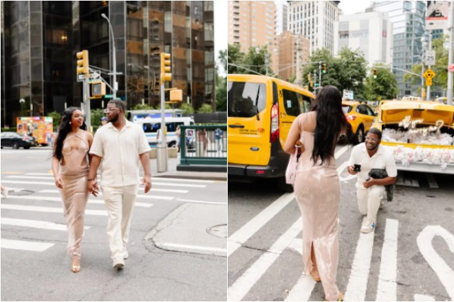 Green vỡ òa hạnh phúc khi được bạn trai lâu năm cầu hôn. Ảnh: Nypost Green vỡ òa hạnh phúc khi được bạn trai lâu năm cầu hôn. Ảnh: Nypost