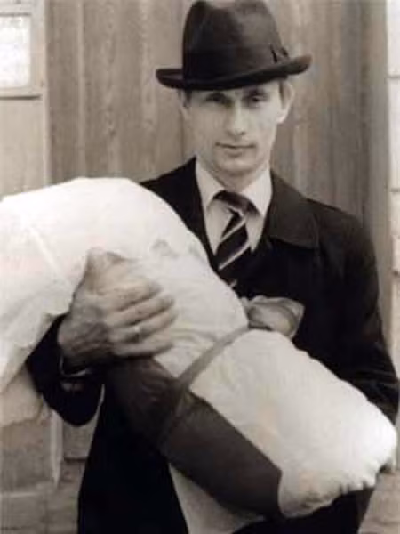 Putin - một người cha hết sức thương con