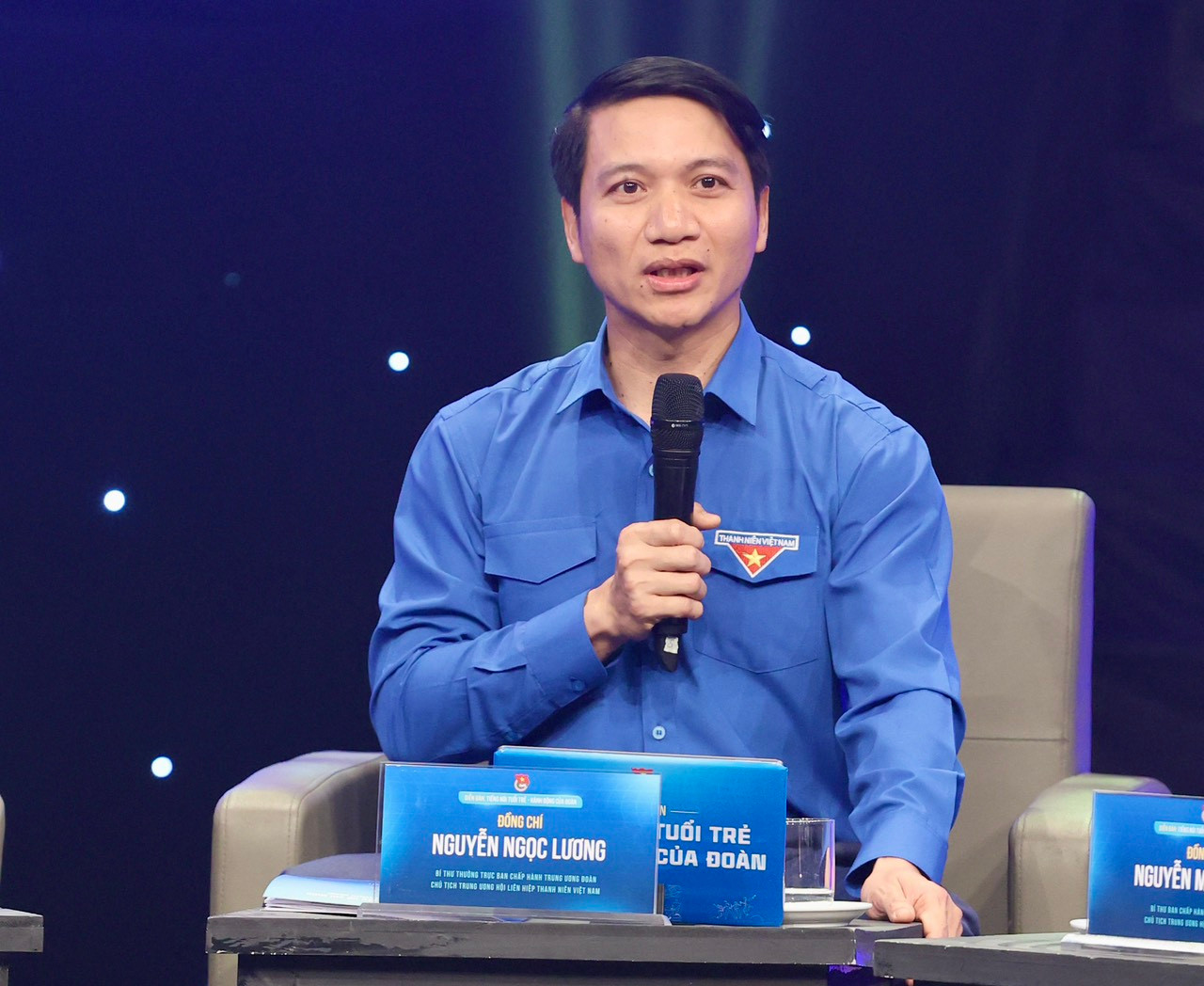 Chủ tịch T.Ư Hội LHTN Việt Nam Nguyễn Ngọc Lương.