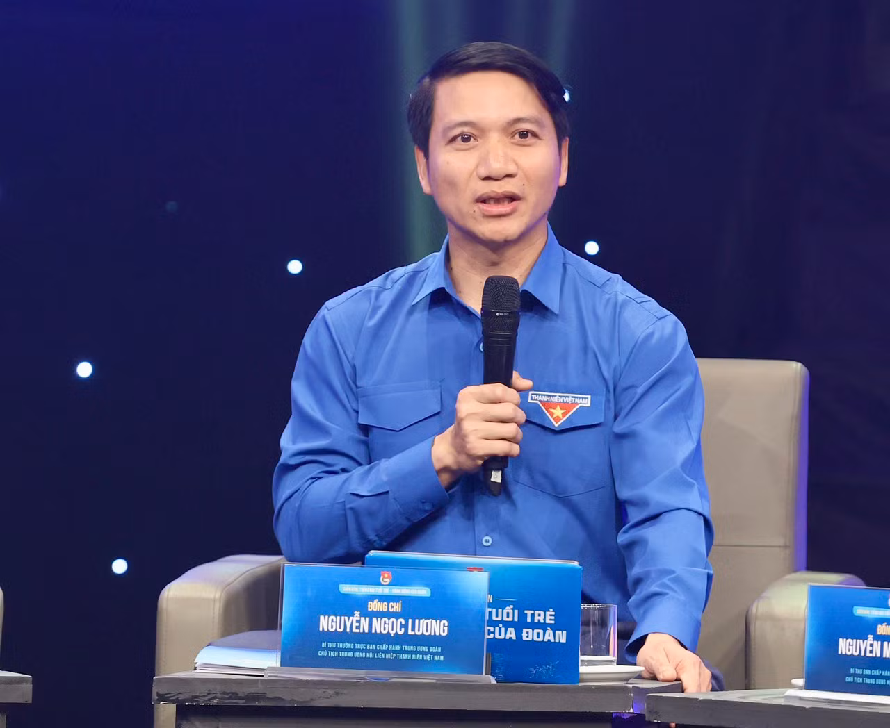 Chủ tịch T.Ư Hội LHTN Việt Nam Nguyễn Ngọc Lương.