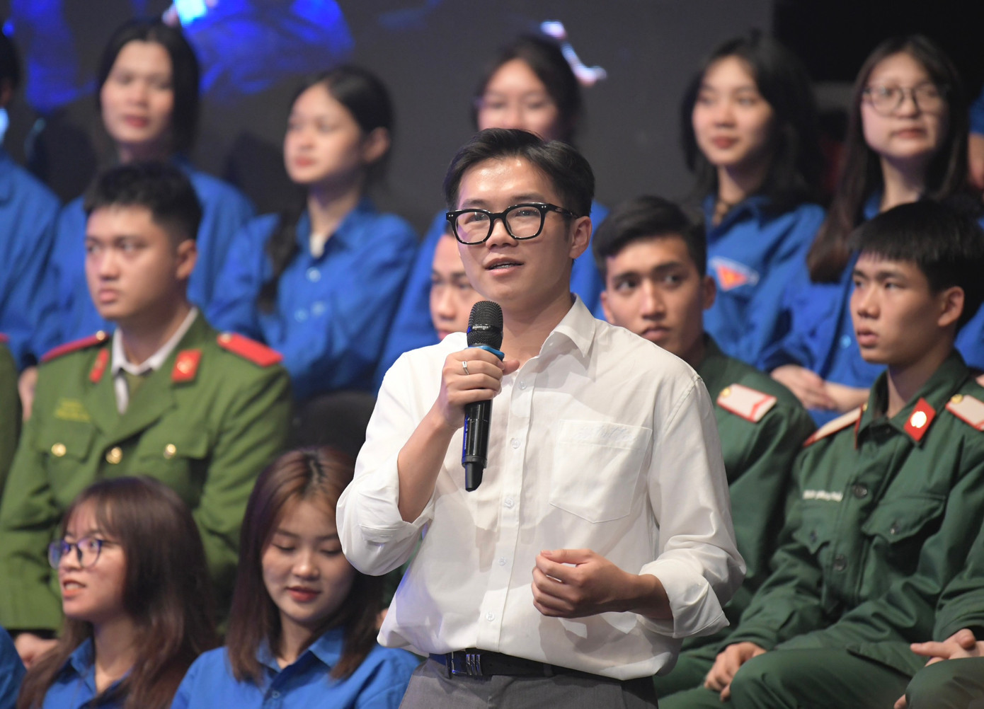 Lý Hữu Trường (Hà Giang) chủ kênh “Trường lịch sử” trên TikTok.