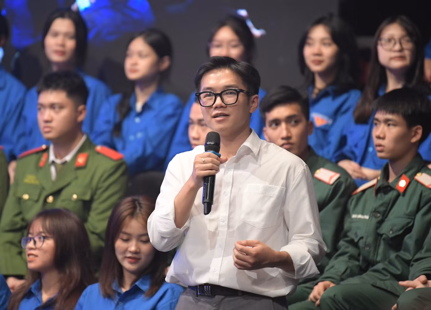 Lý Hữu Trường (Hà Giang) chủ kênh “Trường lịch sử” trên TikTok.