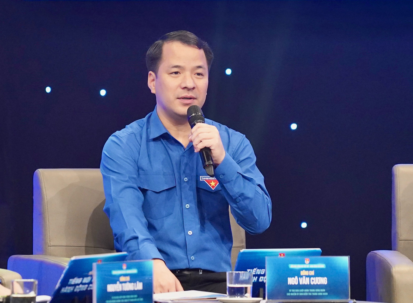 Bí thư T.Ư Đoàn Ngô Văn Cương hoan nghênh các ý tưởng, sáng kiến tiêu biểu của đoàn viên, thanh niên.