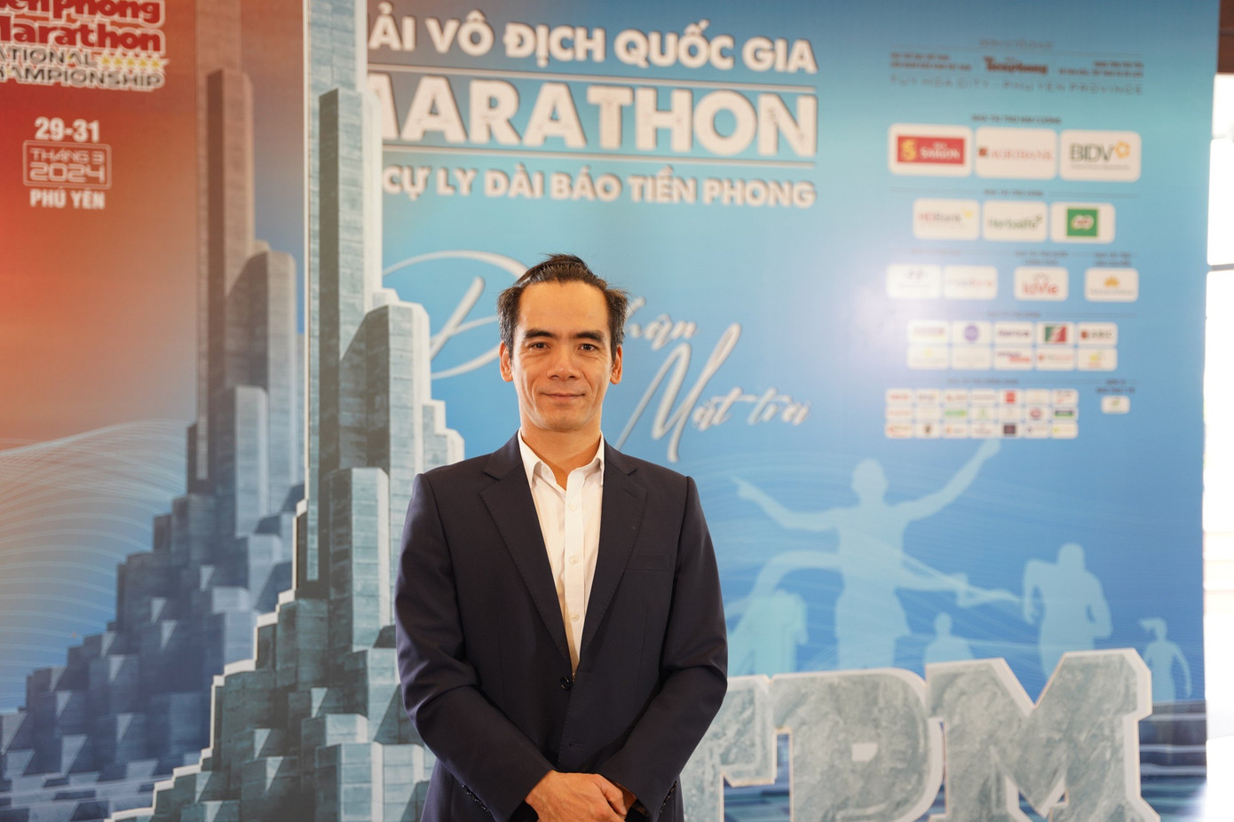 Ông Lê Bảo Long - đại diện Câu lạc bộ AgriRun, Ngân hàng Agribank.