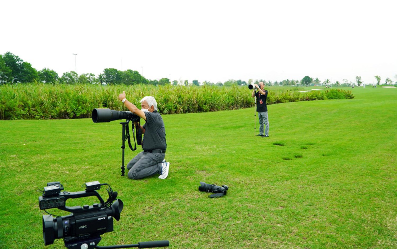 Nhiều khuôn hình đẹp, câu chuyện thú vị đã được ghi lại các cung bậc cảm xúc, quá trình thi đấu của các vận động viên