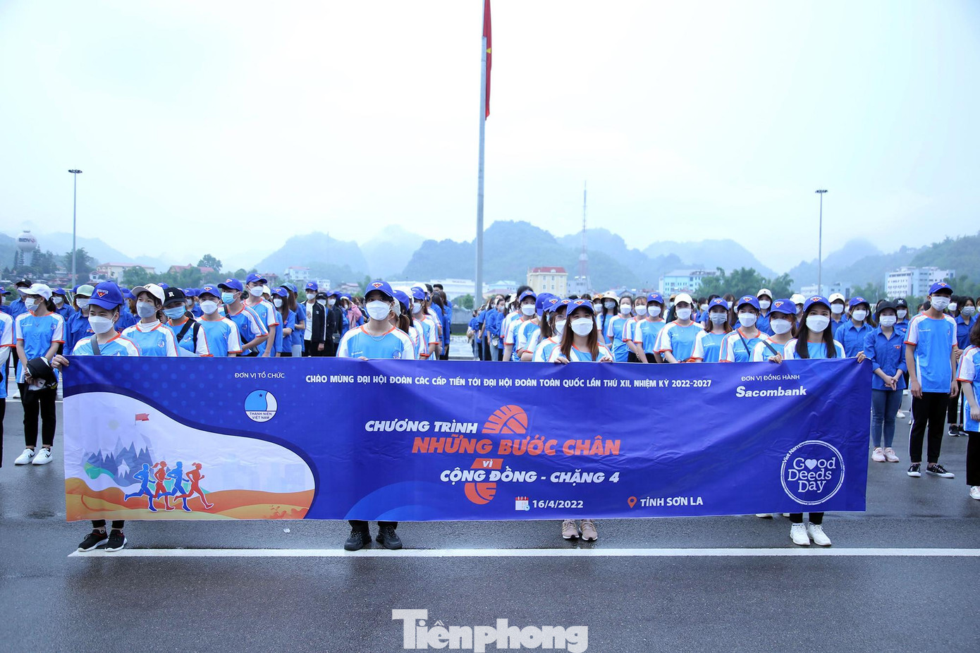 Lễ khởi động chặng 4 chương trình. Ảnh: Lâm Đăng Hải