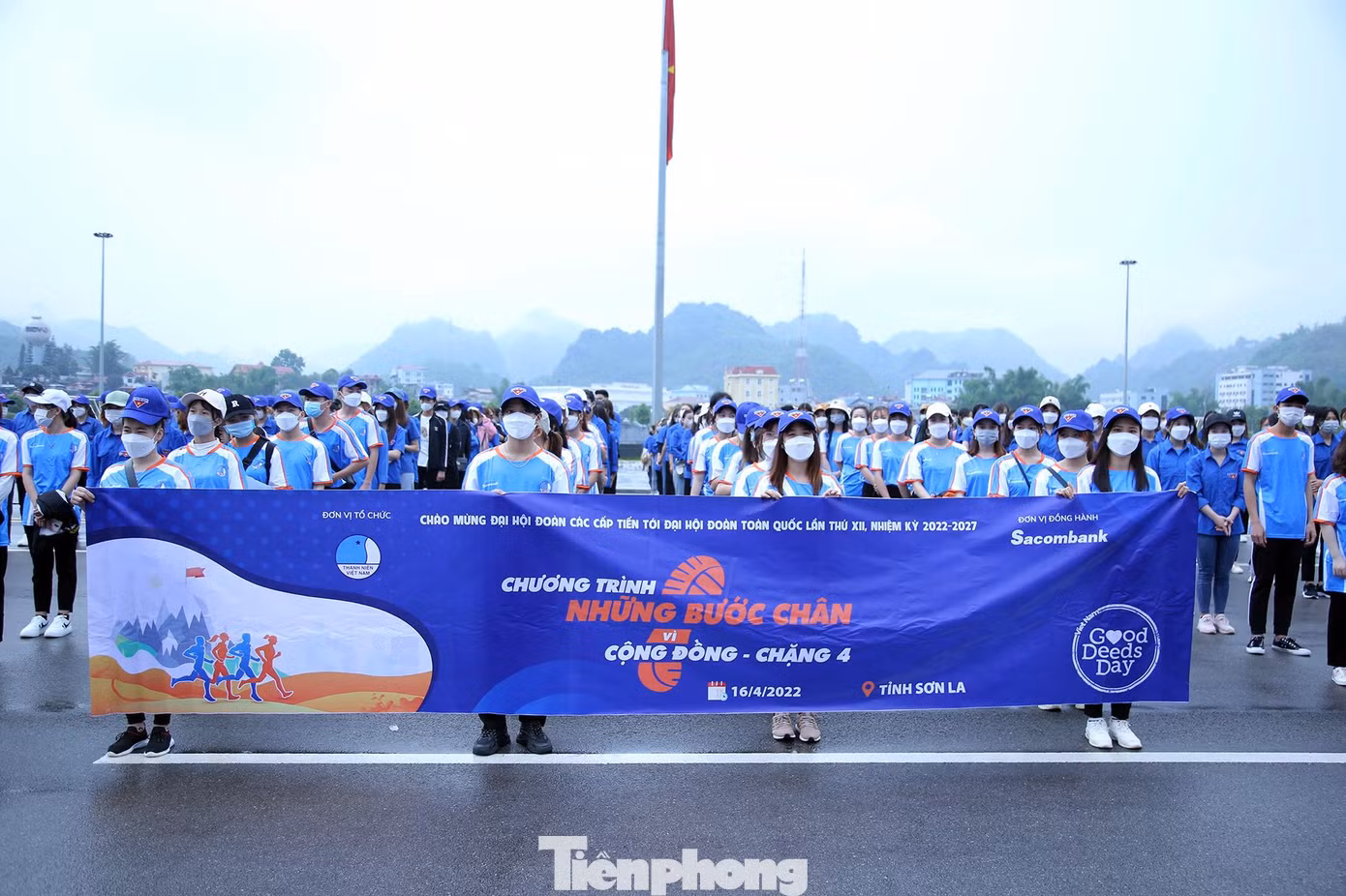 Lễ khởi động chặng 4 chương trình. Ảnh: Lâm Đăng Hải