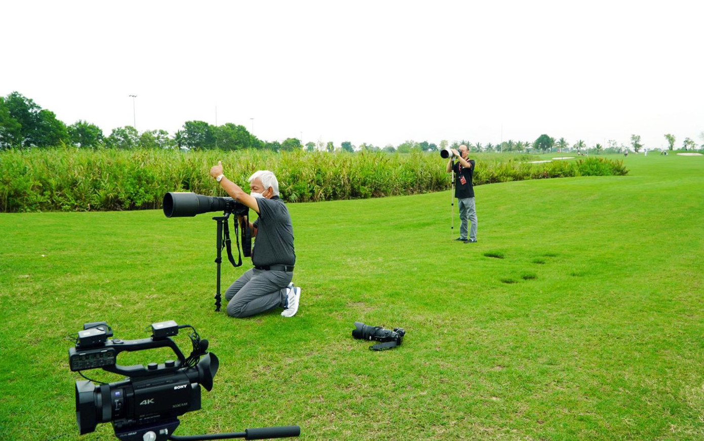 Nhiều khuôn hình đẹp, câu chuyện thú vị đã được ghi lại các cung bậc cảm xúc, quá trình thi đấu của các vận động viên