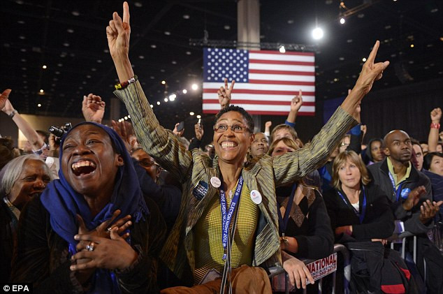 Ông Obama đã giành được sự ủng hộ của cử tri Mỹ trước khi bước vào cuộc bầu cử