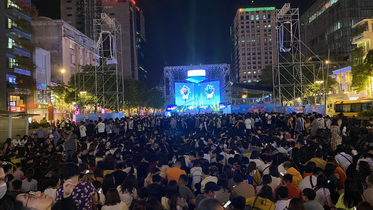 Pháo hoa rực sáng đón năm mới 2020 ảnh 47