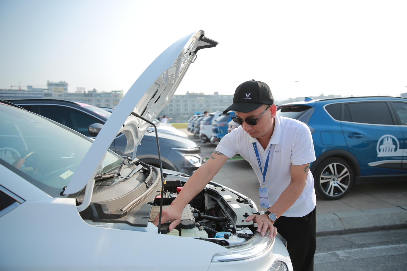 Công tác chuẩn bị được thực hiện để đảm bảo xe chạy ổn định, không gặp sự cố.