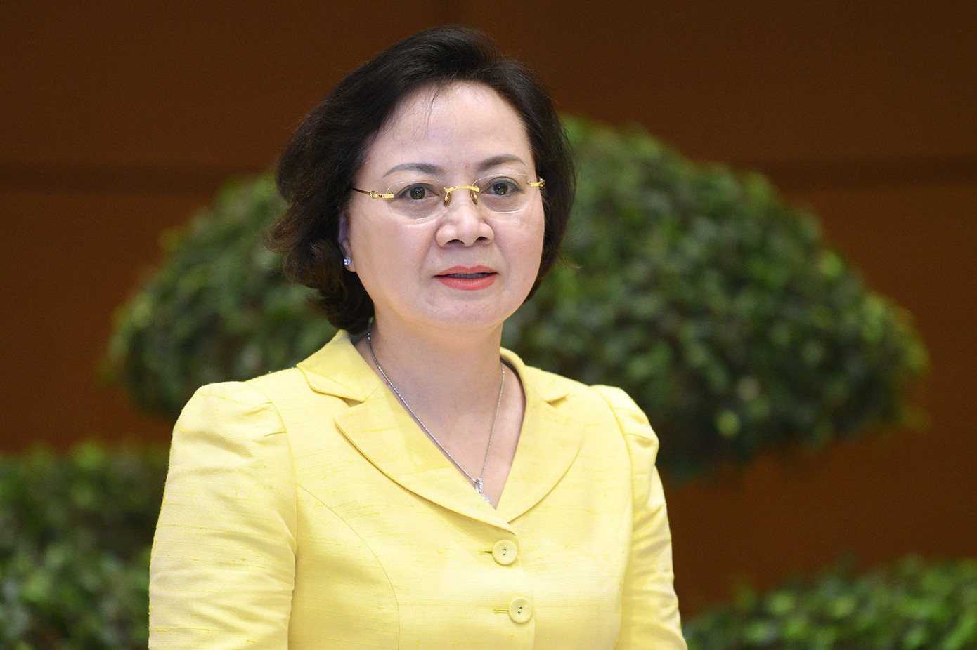 Bộ trưởng Nội vụ Phạm Thị Thanh Trà. Ảnh PV Bộ trưởng Nội vụ Phạm Thị Thanh Trà. Ảnh PV