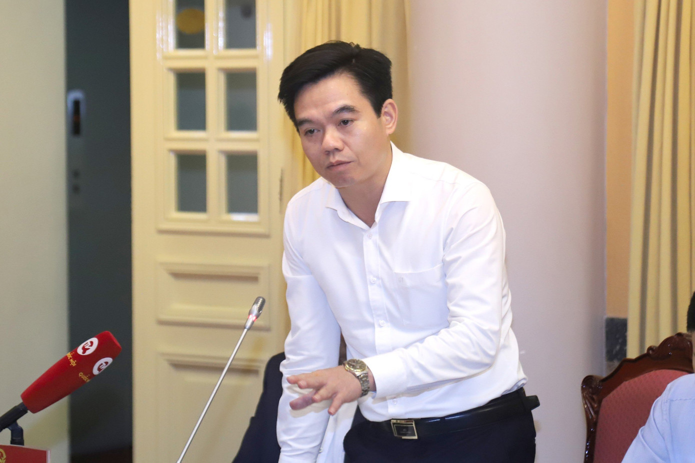 Ông Phạm Trường Giang, Vụ trưởng Vụ BHXH, Bộ LĐTB&amp;XH. Ảnh PV