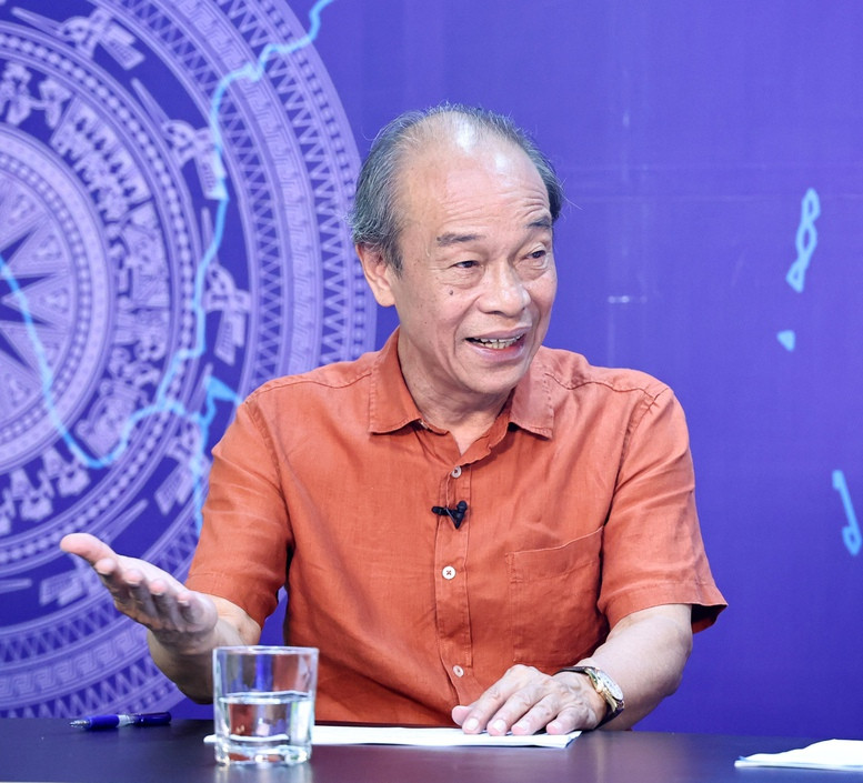 Chủ tịch Hiệp hội Xăng dầu Việt Nam Bùi Ngọc Bảo. Ảnh: Dương Tuấn.