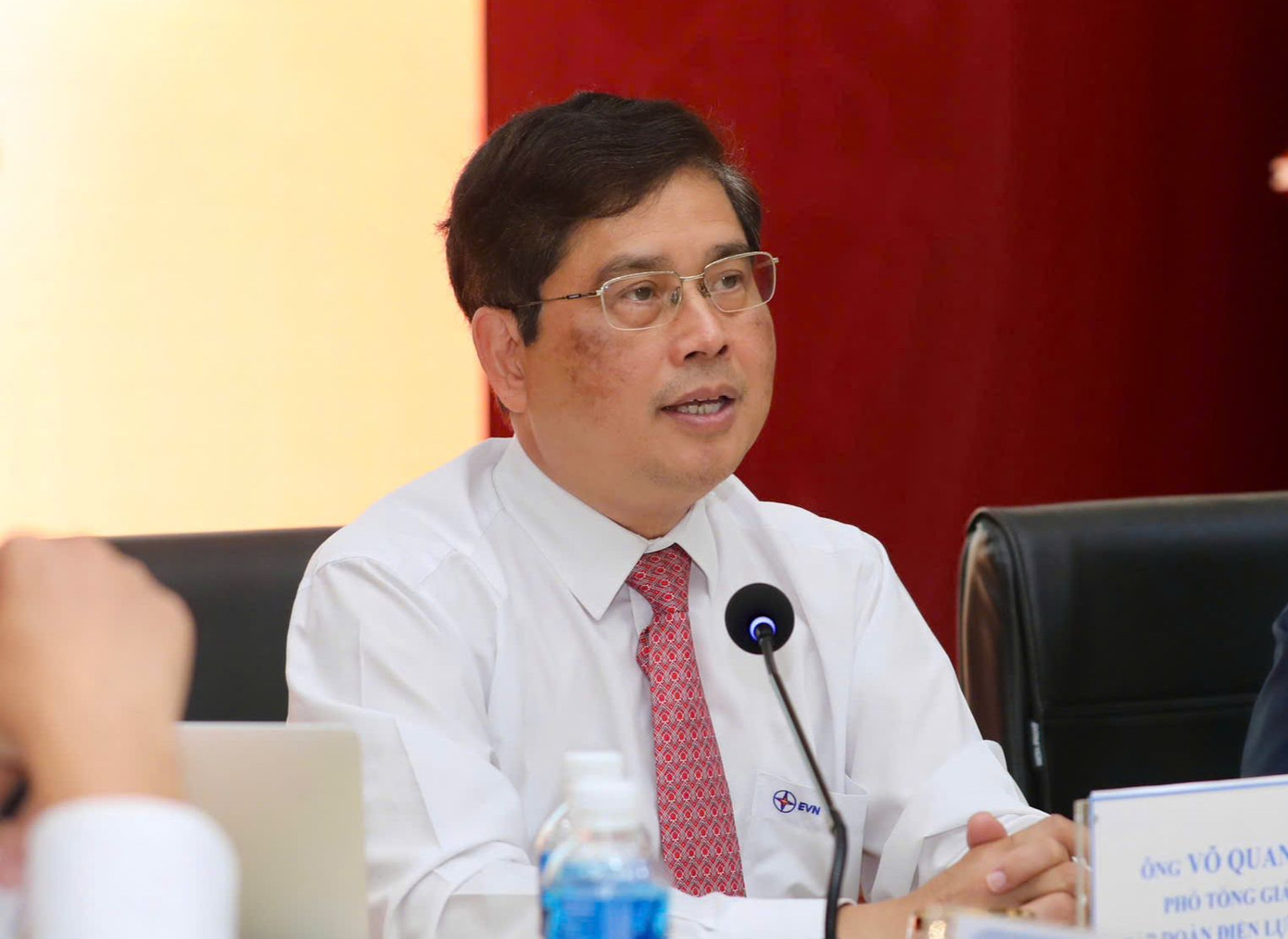 Ông Võ Quang Lâm - Phó Tổng Giám đốc Tập đoàn EVN. Ông Võ Quang Lâm - Phó Tổng Giám đốc Tập đoàn EVN.