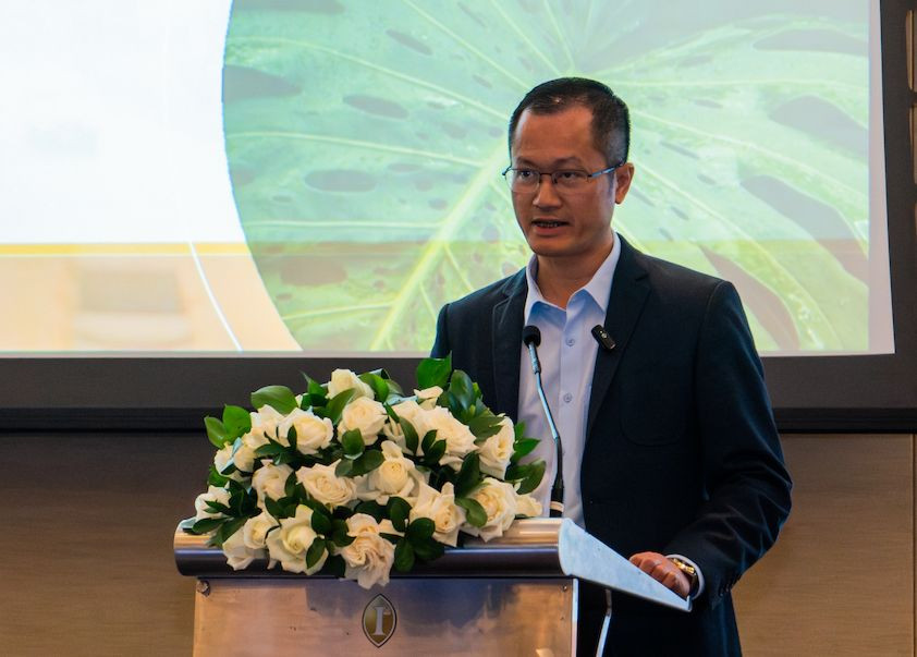 Ông Lê Hoài Nam, Phó Cục trưởng Cục Môi trường - chia sẻ tại hội thảo.