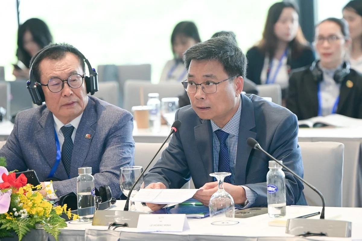 Ông Lê Hoàng Minh - Giám đốc Điều hành sản xuất, Trưởng dự án Net Zero của Vinamilk. Ảnh: Tùng Đinh.