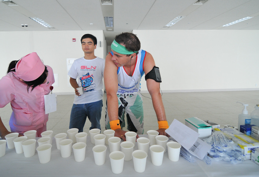 Nhiều vận động viên người nước ngoài cũng mất sức